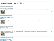 Tablet Screenshot of natrix-jugendgruppe.blogspot.com