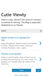 Mobile Screenshot of cutie-viewty.blogspot.com