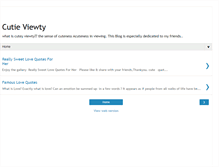 Tablet Screenshot of cutie-viewty.blogspot.com