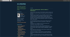 Desktop Screenshot of osurbanitas.blogspot.com