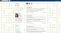 Desktop Screenshot of lunajournal.blogspot.com