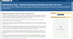 Desktop Screenshot of bulletblocker.blogspot.com