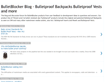 Tablet Screenshot of bulletblocker.blogspot.com