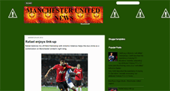 Desktop Screenshot of manchester-united-newss.blogspot.com