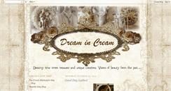 Desktop Screenshot of dreamincream.blogspot.com