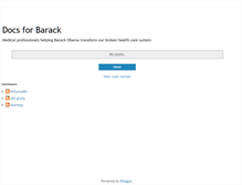 Tablet Screenshot of docsforbarack.blogspot.com