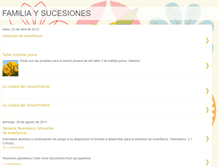 Tablet Screenshot of derecho-familia-sucesiones.blogspot.com