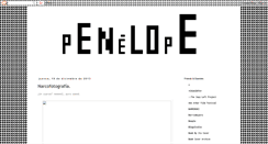 Desktop Screenshot of losviajesdepenelope.blogspot.com