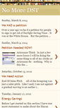 Mobile Screenshot of nomoredst.blogspot.com