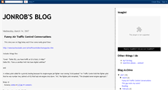 Desktop Screenshot of jonrobsblog.blogspot.com
