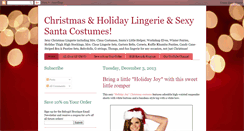 Desktop Screenshot of christmaslingerie.blogspot.com