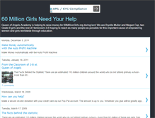 Tablet Screenshot of 60milliongirls.blogspot.com