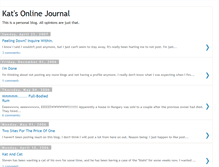 Tablet Screenshot of katsonlinejournal.blogspot.com