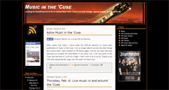 Desktop Screenshot of musicinthecuse.blogspot.com