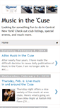 Mobile Screenshot of musicinthecuse.blogspot.com