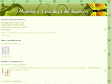Tablet Screenshot of abordajealapsicologiadeldesarrollo.blogspot.com