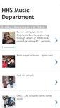 Mobile Screenshot of hhsmusicdepartment.blogspot.com