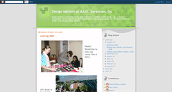 Desktop Screenshot of designmattersaasu.blogspot.com