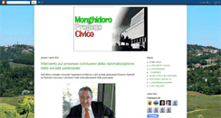 Desktop Screenshot of monghidoroprogettocivico.blogspot.com