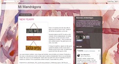 Desktop Screenshot of mimandragora.blogspot.com