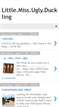 Mobile Screenshot of littlemsuglyduckling.blogspot.com