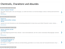 Tablet Screenshot of chemtrails-charakter-und-absurdes.blogspot.com