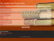 Tablet Screenshot of dramilcarjosefloresneira.blogspot.com