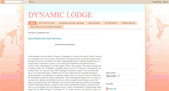 Desktop Screenshot of dynamiclodge.blogspot.com