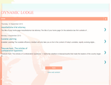 Tablet Screenshot of dynamiclodge.blogspot.com