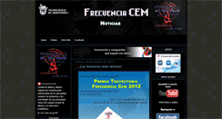 Desktop Screenshot of frecuenciacemradio.blogspot.com