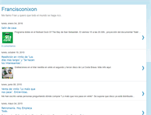 Tablet Screenshot of francisconixon.blogspot.com