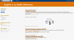 Desktop Screenshot of angleslasallemenorca.blogspot.com
