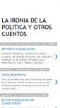 Mobile Screenshot of laironiadelapolitica.blogspot.com