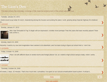 Tablet Screenshot of lionsroar.blogspot.com