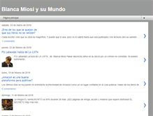 Tablet Screenshot of blancamiosiysumundo.blogspot.com