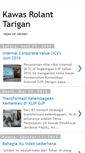 Mobile Screenshot of kawasrolanttarigan.blogspot.com