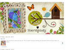 Tablet Screenshot of blueridgelady.blogspot.com