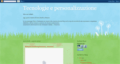 Desktop Screenshot of insegnarepersonalizzandocontecnologie.blogspot.com