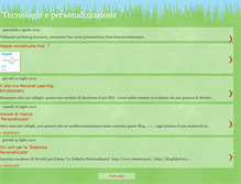 Tablet Screenshot of insegnarepersonalizzandocontecnologie.blogspot.com