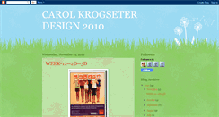 Desktop Screenshot of krogsetercdisign2010.blogspot.com