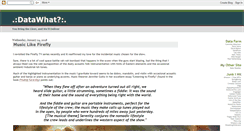 Desktop Screenshot of datawhat.blogspot.com