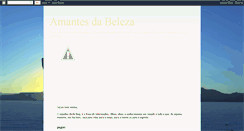 Desktop Screenshot of amantesdabeleza.blogspot.com