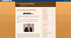 Desktop Screenshot of noticiasfincascorral.blogspot.com
