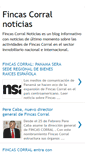 Mobile Screenshot of noticiasfincascorral.blogspot.com