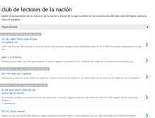 Tablet Screenshot of clubdelectoresdelanacion.blogspot.com
