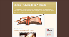 Desktop Screenshot of bibliaespadadaverdade.blogspot.com