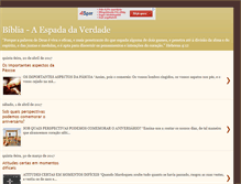 Tablet Screenshot of bibliaespadadaverdade.blogspot.com