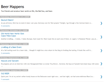 Tablet Screenshot of beerhappens.blogspot.com