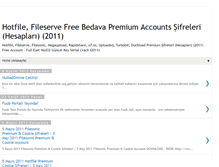 Tablet Screenshot of bedavapremiumhesap2011.blogspot.com