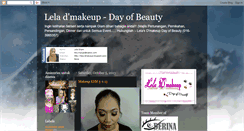 Desktop Screenshot of lela-dmakeup.blogspot.com